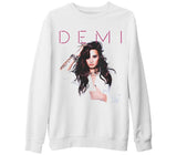 Demi Lovato - Made in the USA White Thick Sweatshirt