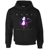 Demi Lovato - Neon Lights Black Men's Zipperless Hoodie