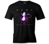 Demi Lovato - Neon Lights Black Men's Tshirt