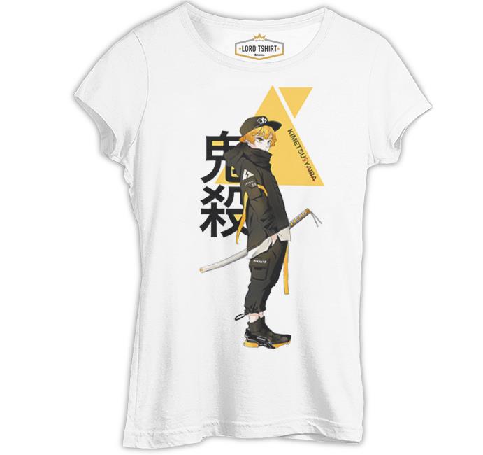 Demon Slayer - Kimetsu White Women's Tshirt