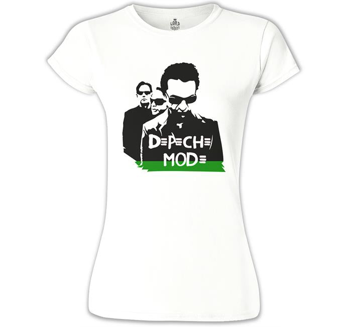 Depeche Mode White Women's Tshirt