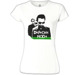 Depeche Mode White Women's Tshirt