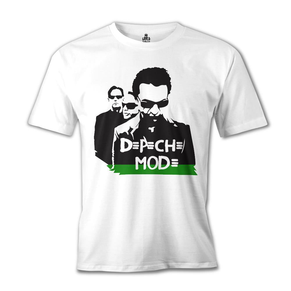 Depeche Mode White Men's Tshirt