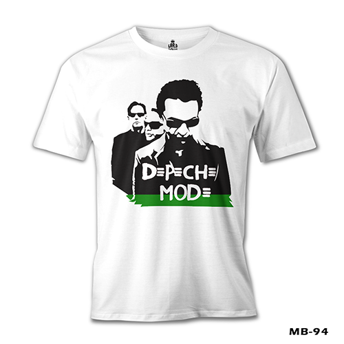 Depeche Mode Beyaz Erkek Tshirt