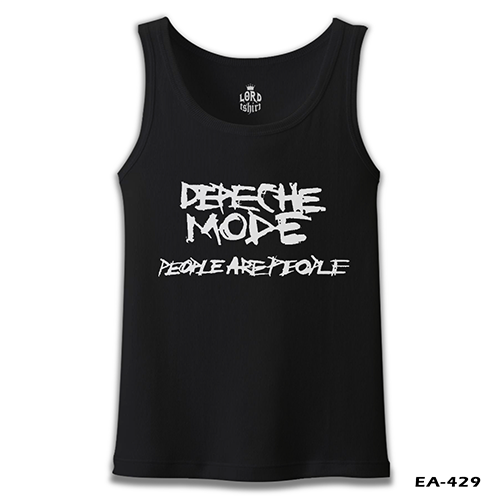 Depeche Mode - People are People Siyah Erkek Atlet