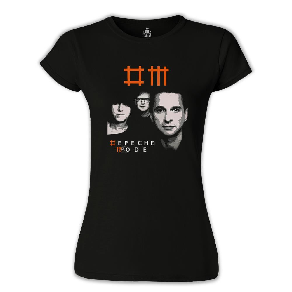 Depeche Mode Black Women's Tshirt