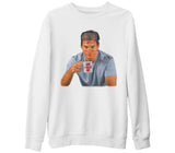 Dexter - Killer Day Beyaz Kalın Sweatshirt
