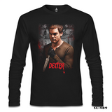 Dexter Siyah Erkek Sweatshirt