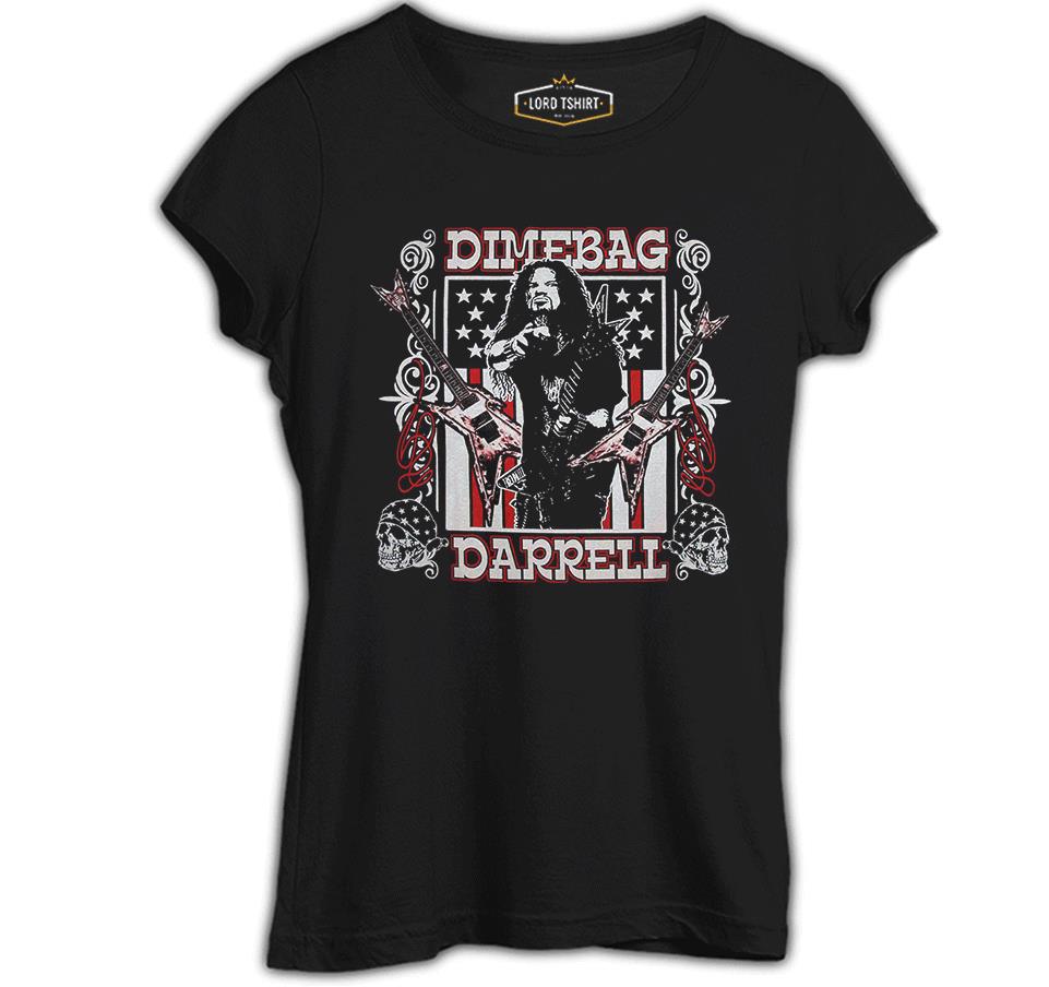 Dimebag Darrell Black Women's Tshirt