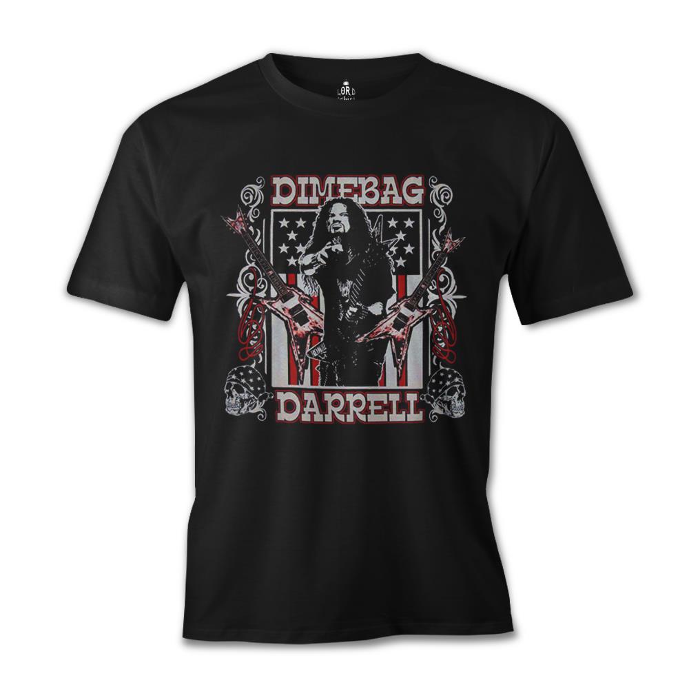 Dimebag Darrell Siyah Erkek Tshirt