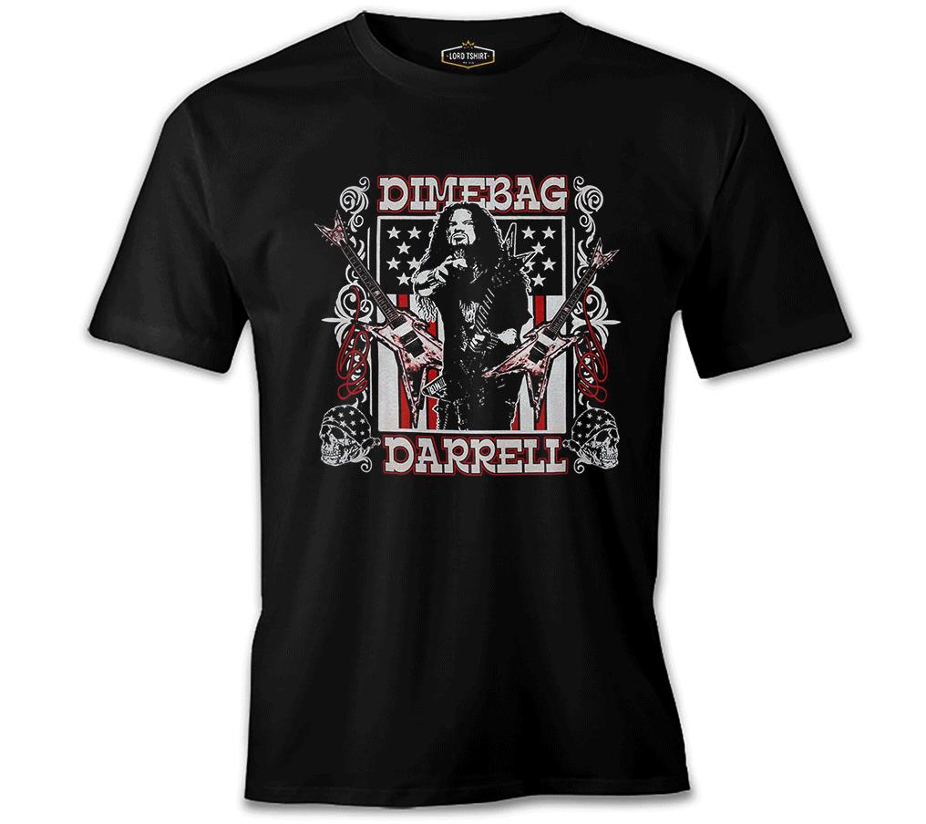 Dimebag Darrell Black Men's Tshirt