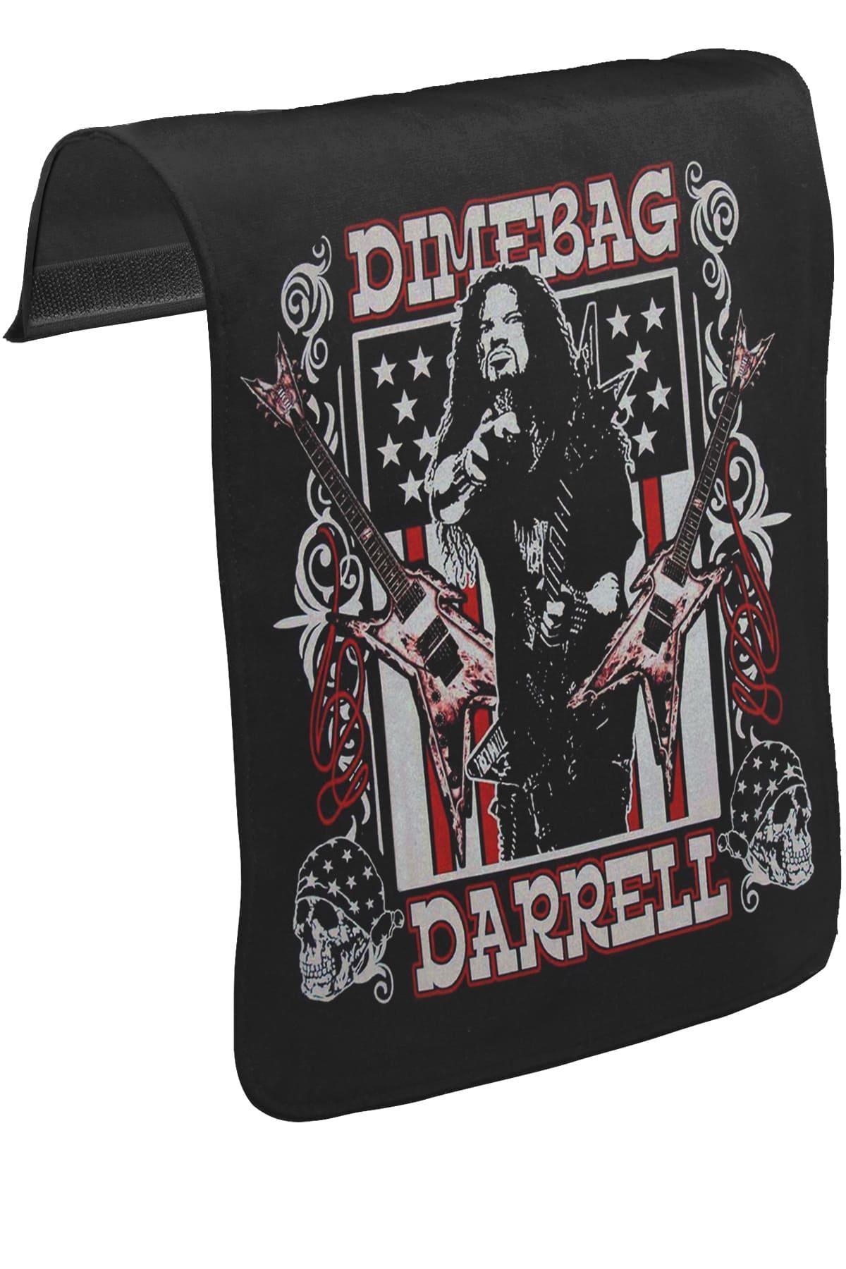 Dimebag Darrell Unisex Black Snap-On Messenger Bag Cover CK-20 