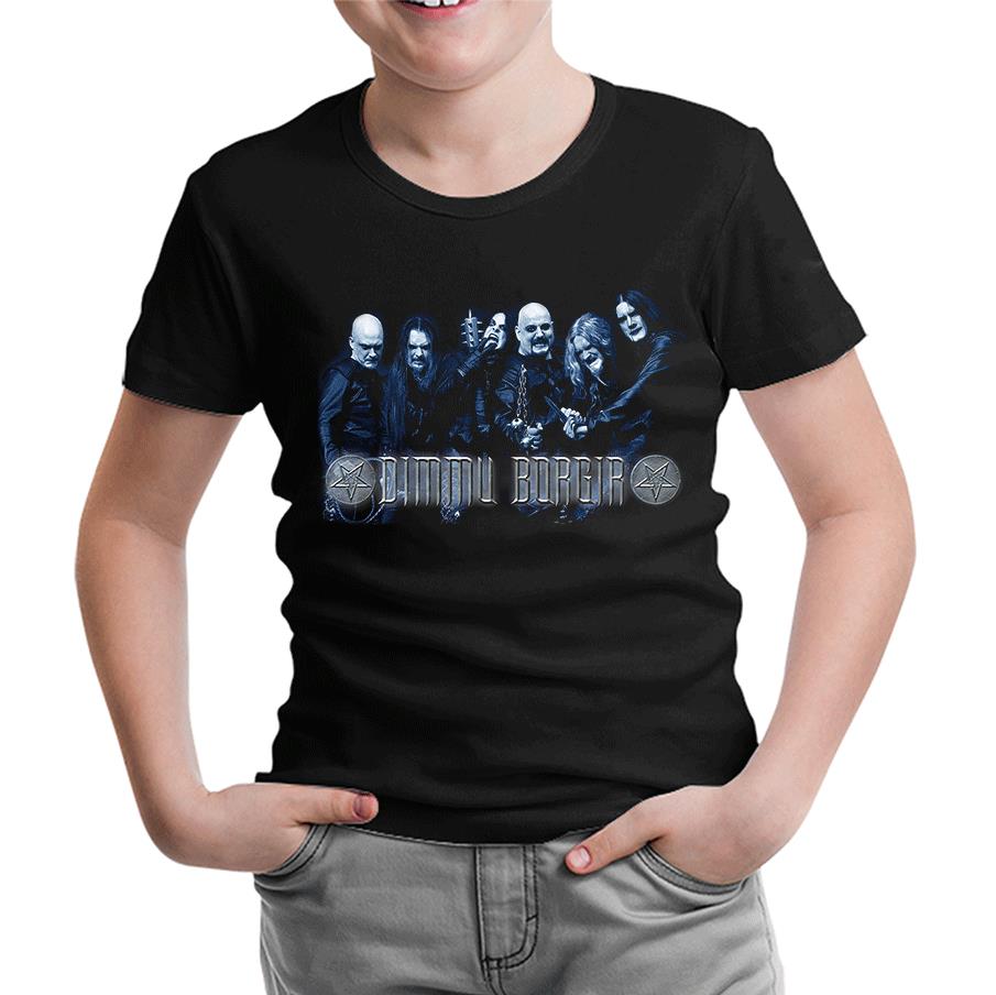 Dimmu Borgır - Grup Siyah Çocuk Tshirt