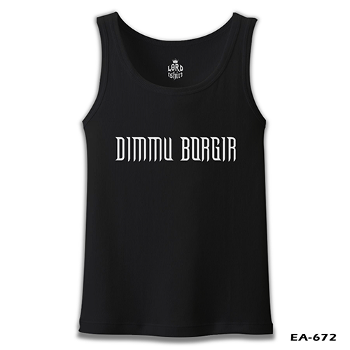 Dimmu Borgır - Logo Siyah Erkek Atlet