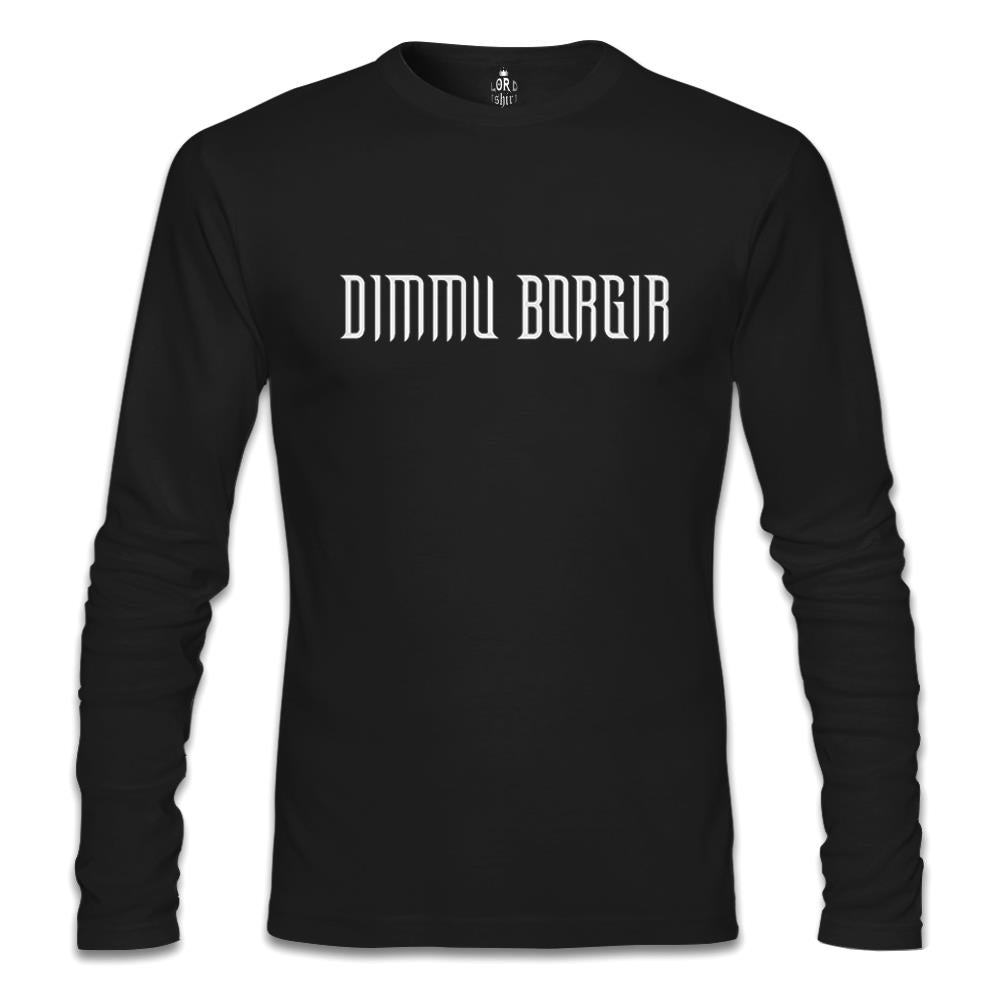 Dimmu Borgır - Logo Siyah Erkek Sweatshirt