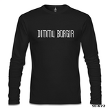 Dimmu Borgır - Logo Siyah Erkek Sweatshirt