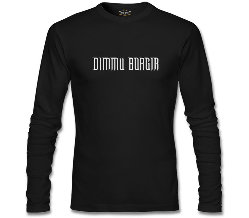 Dimmu Borgır - Logo Siyah Erkek Sweatshirt