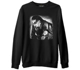 Dimmu Borgır  Siyah Erkek Kalın Sweatshirt