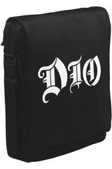Dio - Logo Unisex Siyah Postacı Çanta