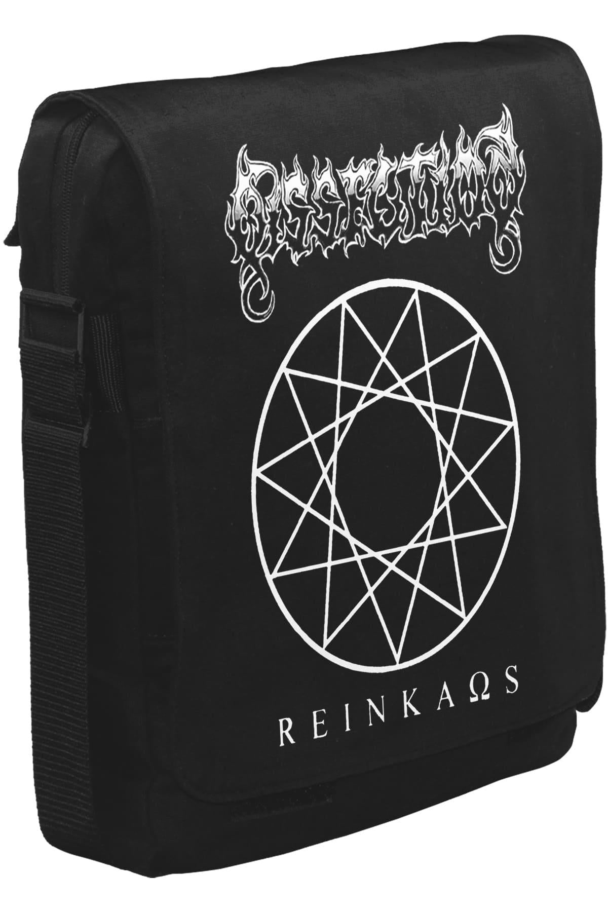 Dissection - Reinkaos Unisex Siyah Postacı Çanta