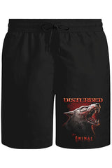 Disturbed - Animal Unisex Siyah Şort