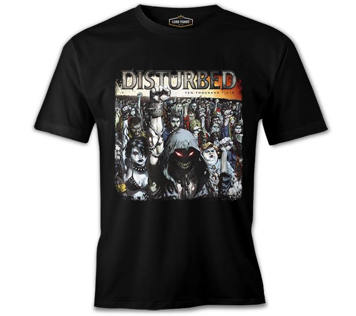 Disturbed - Ten Thousand Fists Black Men's Tshirt