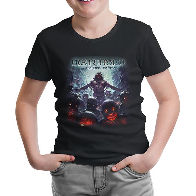 Disturbed - The Lost Children Siyah Çocuk Tshirt