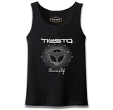 Dj Tiesto - Elements of Life Siyah Erkek Atlet