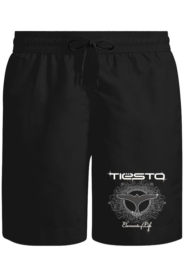 Dj Tiesto - Elements of Life Unisex Siyah Şort