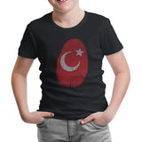 It's in Our DNA - Crescent and Star Black Kids Tshirt