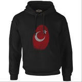 It's in Our DNA - Moon and Star Black Men's Zipperless Hoodie