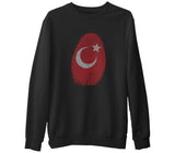It's in Our DNA - Moon and Star Black Men's Thick Sweatshirt