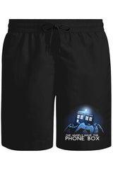 Doctor Who - Angels Have The Phone BoxUnisex Black Shorts