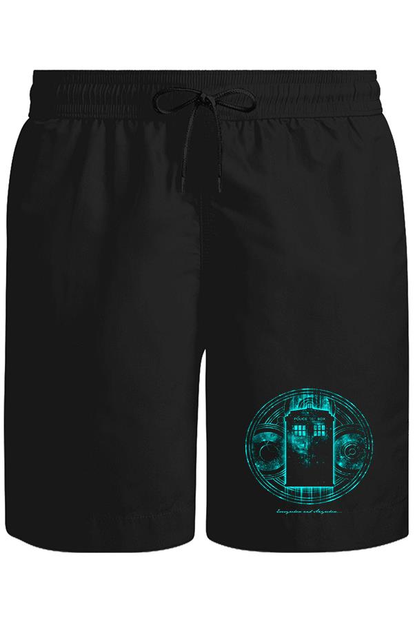 Doctor Who - Anywhere Unisex Black Shorts