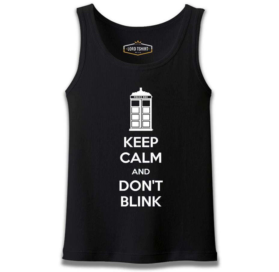 Doctor Who - Don't Blink Siyah Erkek Atlet