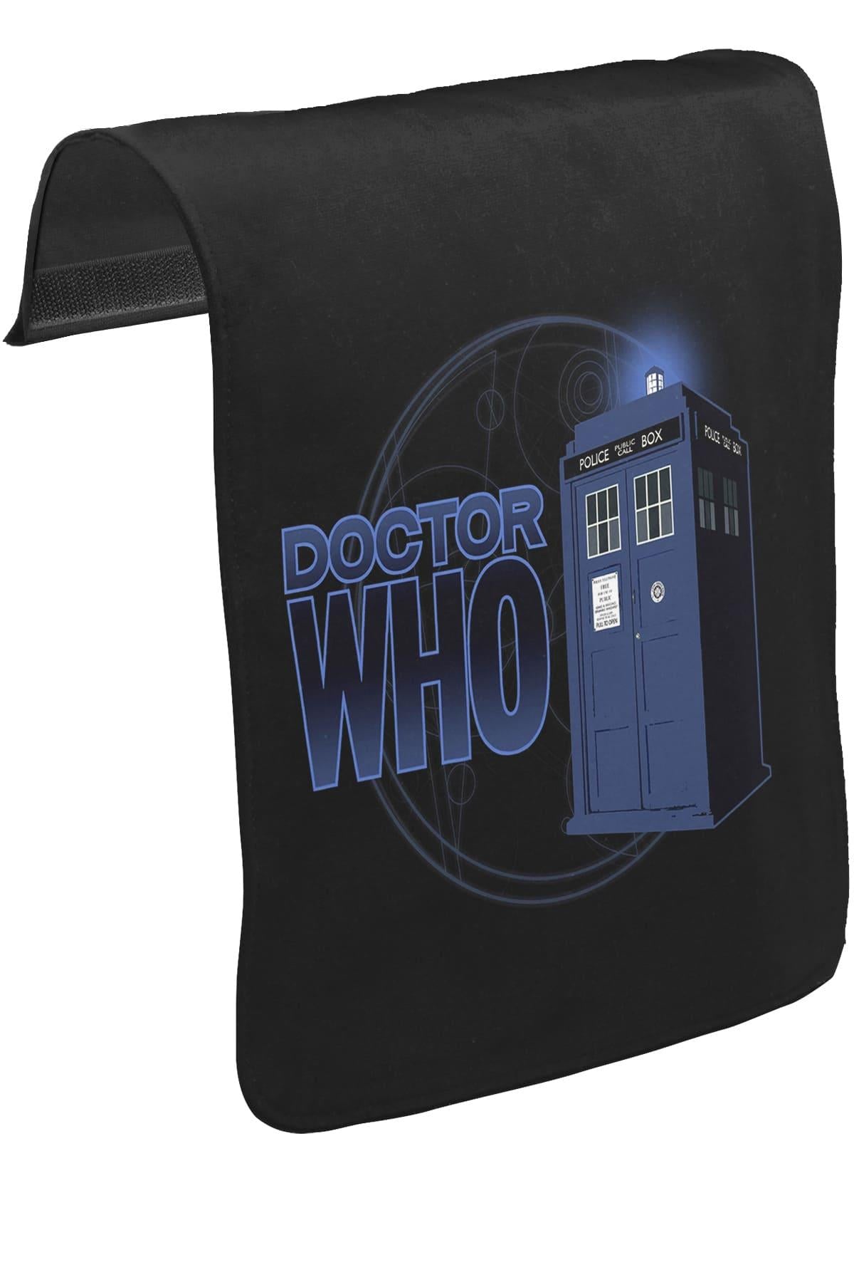 Doctor Who - Phone Box Unisex Black Removable Messenger Bag Cover CK-364 
