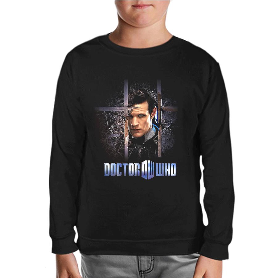 Doctor Who Siyah Çocuk Sweatshirt