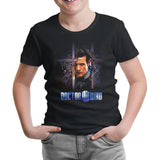 Doctor Who Black Kids Tshirt