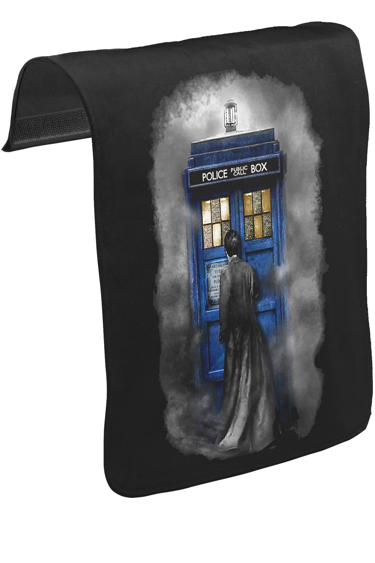 Doctor Who - Tardis Unisex Black Removable Messenger Bag Cover CK-767 