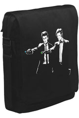 Doctor Who - Timefiction Unisex Siyah Postacı Çanta