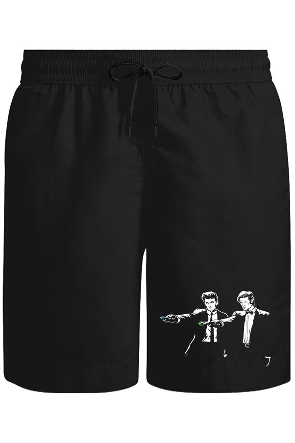 Doctor Who - Timefiction Unisex Black Shorts 