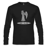 Doctor Who - Weeping Angels Siyah Erkek Sweatshirt