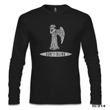 Doctor Who - Weeping Angels Siyah Erkek Sweatshirt