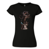 Doggy Dog Siyah Kadın Tshirt