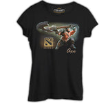 Dota 2 - Axe Siyah Kadın Tshirt