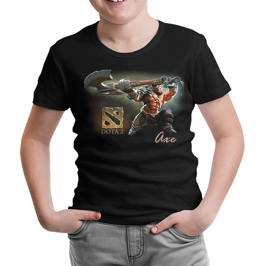 Dota 2 - Axe Siyah Çocuk Tshirt