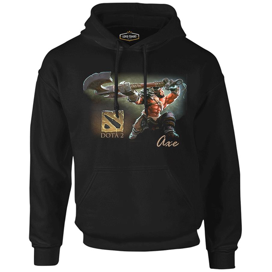 Dota 2 - Ax Black Men's Zipperless Hoodie