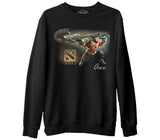 Dota 2 - Axe  Siyah Erkek Kalın Sweatshirt