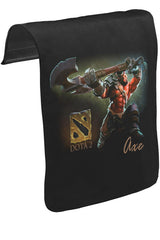 Dota 2 - Axe Unisex Siyah Tak-Çıkar Postacı Çanta Kapağı CK-453