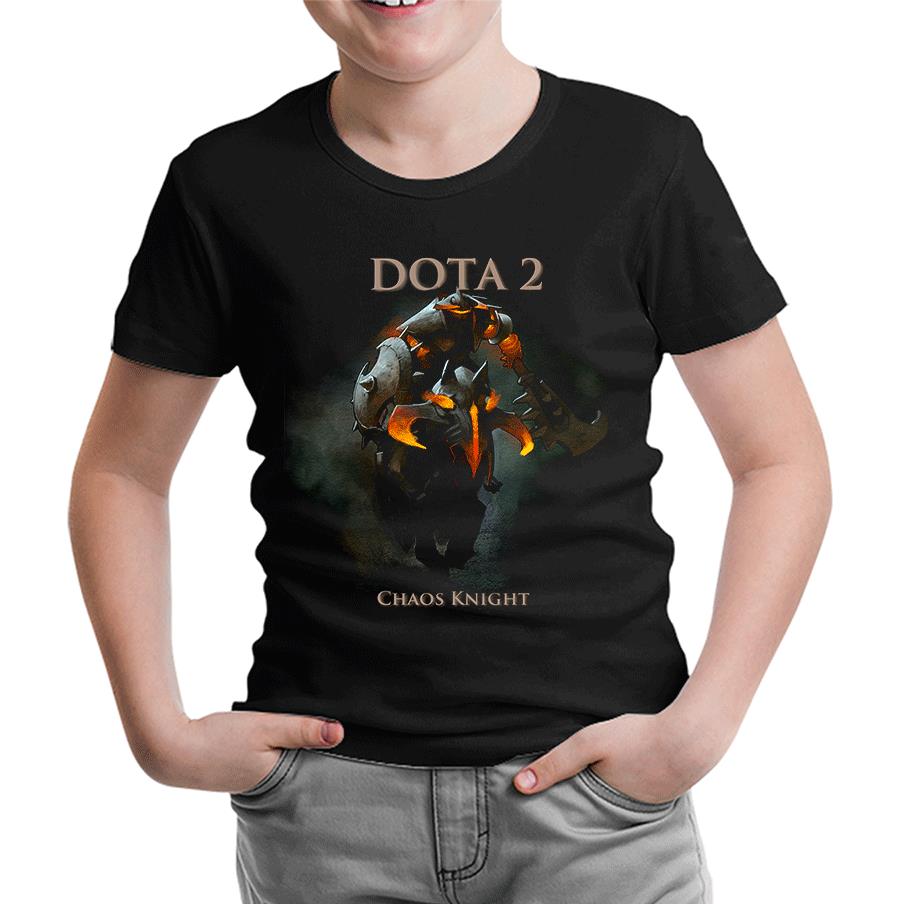 Dota 2 - Chaos Knight Siyah Çocuk Tshirt